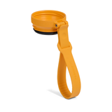 Dometic Strap Collar 76mm gele flesdop met opvallende flexibele draaglus voor outdoorflessen   