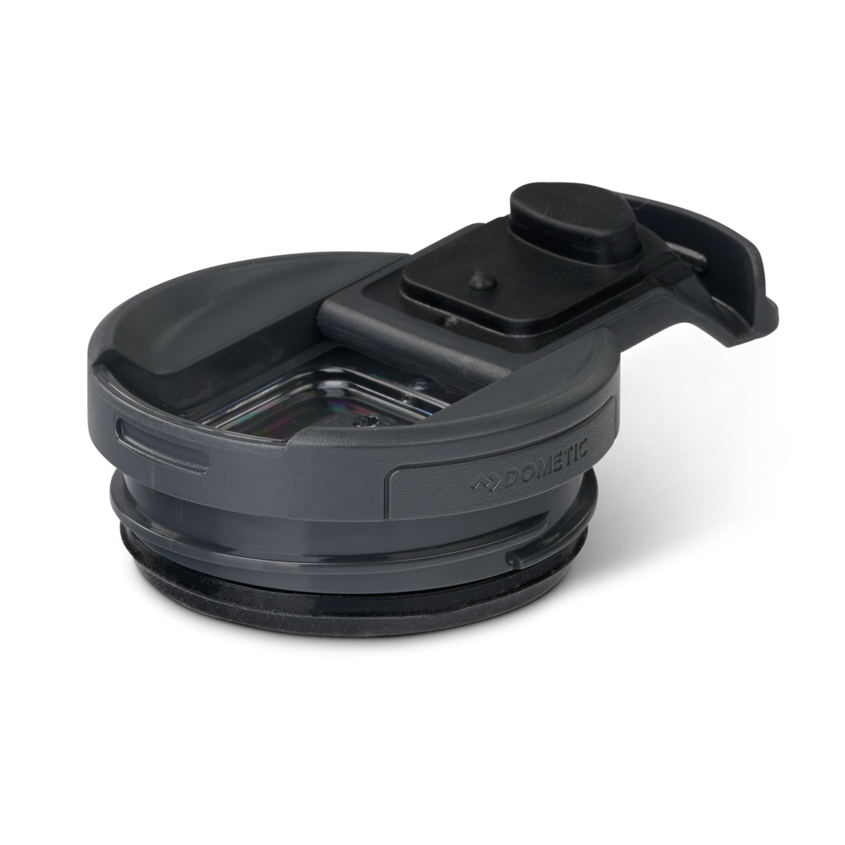 Dometic Swig Lid 76mm donkergrijze drinkdop met handige schuifsluiting