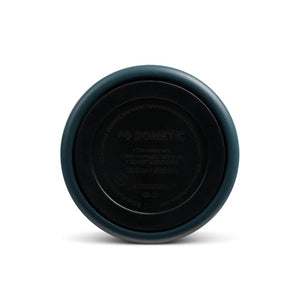 Dometic Tumbler 500ml donkergroene schroefdeksel gezien vanaf de bovenkant