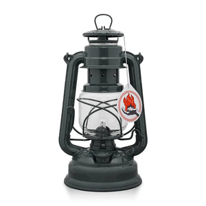 Feuerhand Stormlantaarn Baby Special 276 zinkkleurige stormvaste olielamp met hittebestendig glas 3