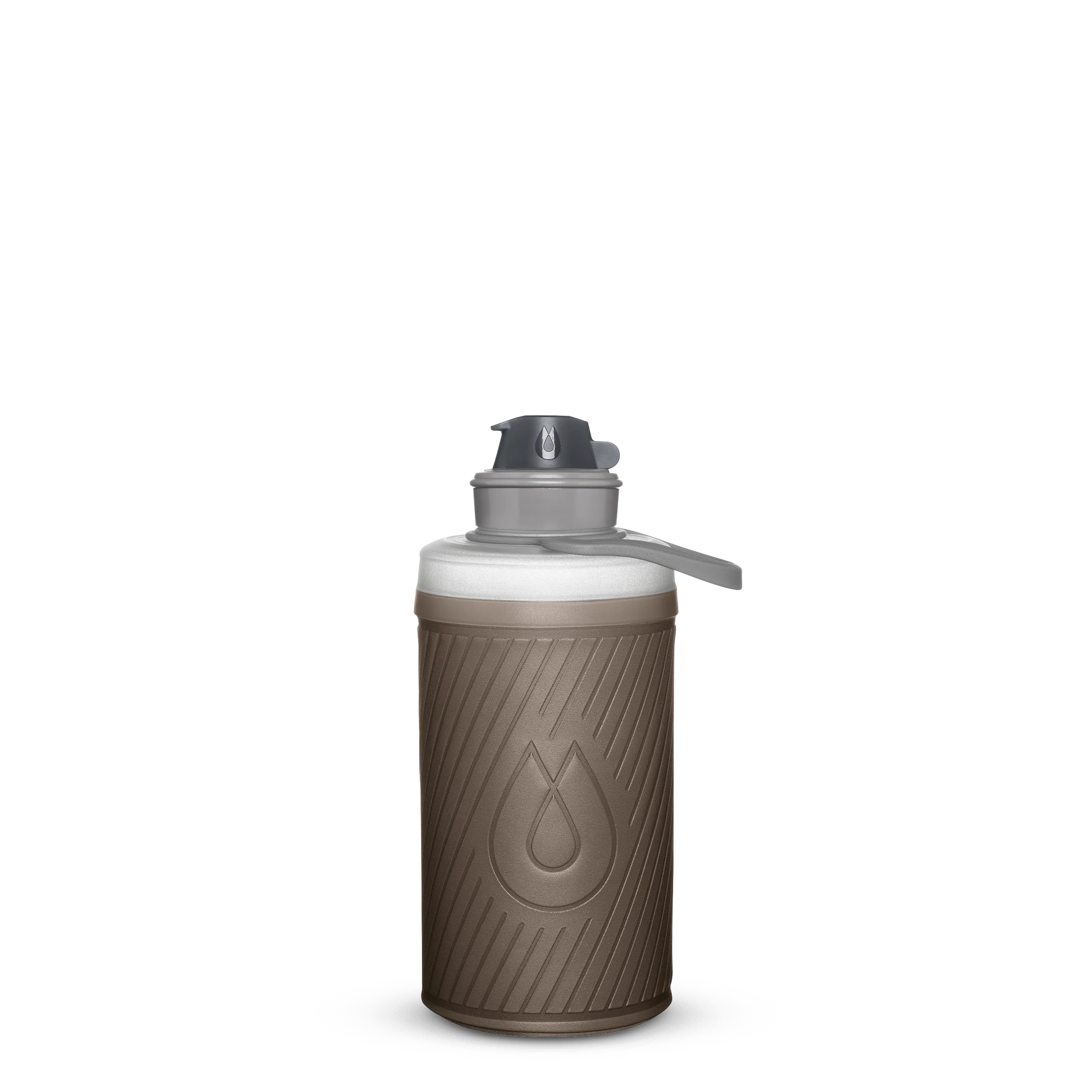 HydraPak • Flux Mammoth Grey • Opvouwbare Waterfles - Outdoor Food