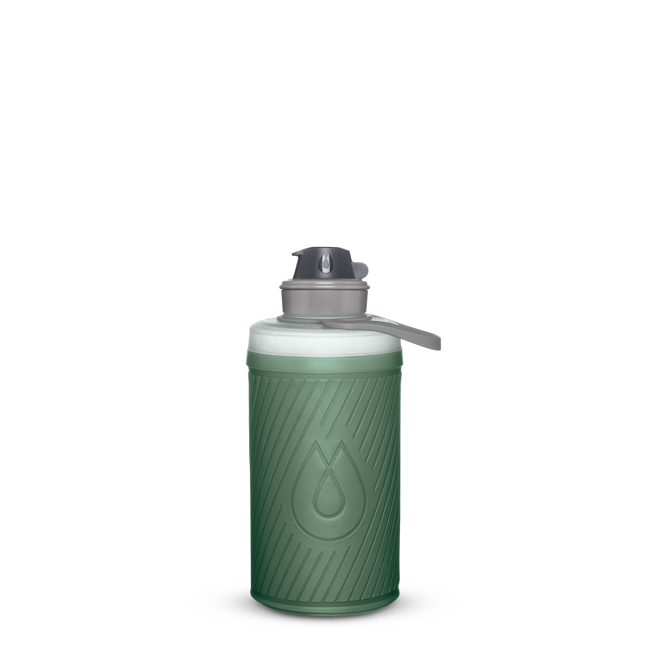 HydraPak • Flux Mammoth Grey • Opvouwbare Waterfles - Outdoor Food