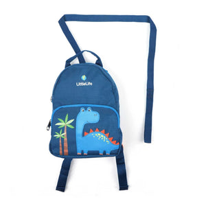 Friendly Faces Toddler Backpack kinderrugzak in de vorm van een groene dinosaurus met schattige details en comfortabele schouderbanden 2