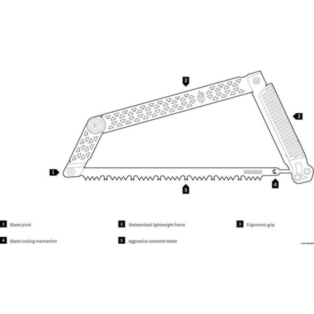 Gerber Freescape Kampeerzaag