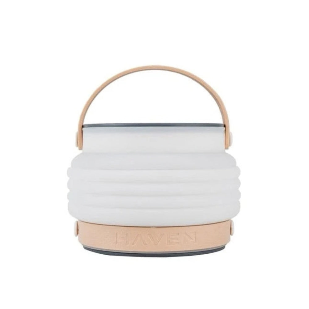 Haven 3 in 1 Solar Lantern 6000 opvouwbare siliconen campinglamp, zaklamp en 6000 mAh powerbank met zonnepaneel