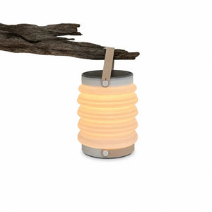 Haven 3 in 1 Solar Lantern 6000 opvouwbare siliconen campinglamp, zaklamp en 6000 mAh powerbank met zonnepaneel hangen