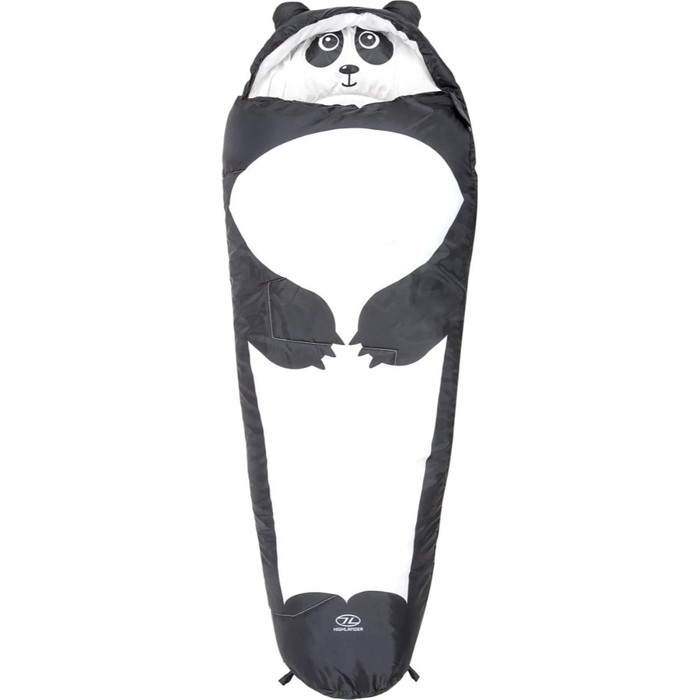 Highlander Creature Kids mummy kinderslaapzak met warme capuchon en een taps toelopend ontwerp voor extra isolatie