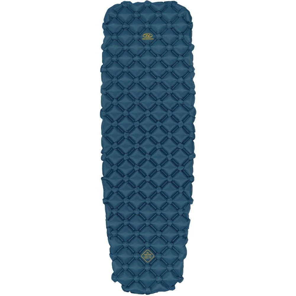 Highlander NAP-PAK Inflatable Sleeping Mat XL opblaasbare slaapmat in compacte uitvoering voor kamperen en outdoor avonturen