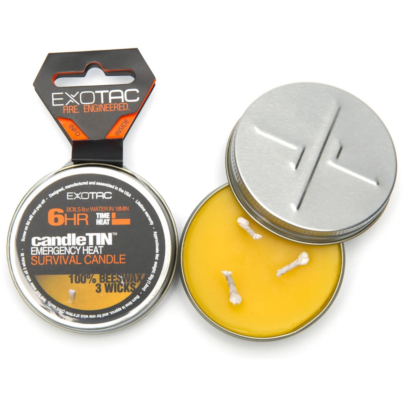 Exotac CandleTIN Small Burn
