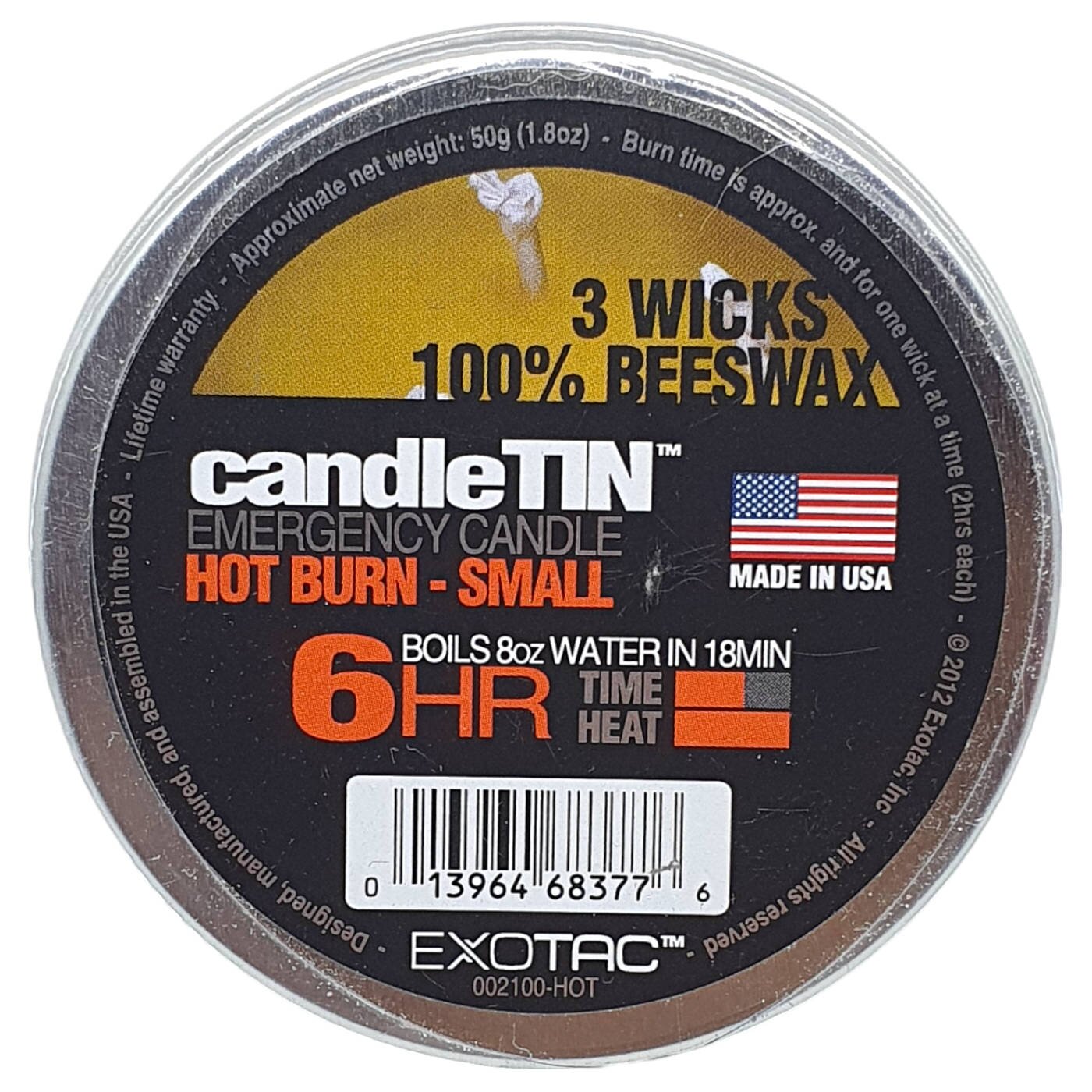 Exotac CandleTIN Small Burn