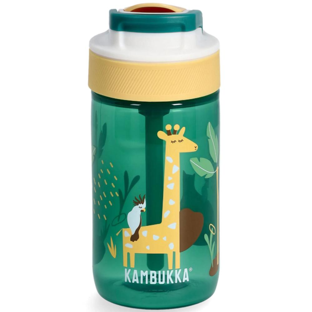 Kambukka Lagoon drinkfles van 400ml met handige tuitdeksel, rietje en draaglus voor kinderen en onderweg