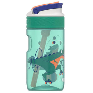 Kambukka Lagoon drinkfles van 400ml met handige tuitdeksel, rietje en draaglus voor kinderen en onderweg