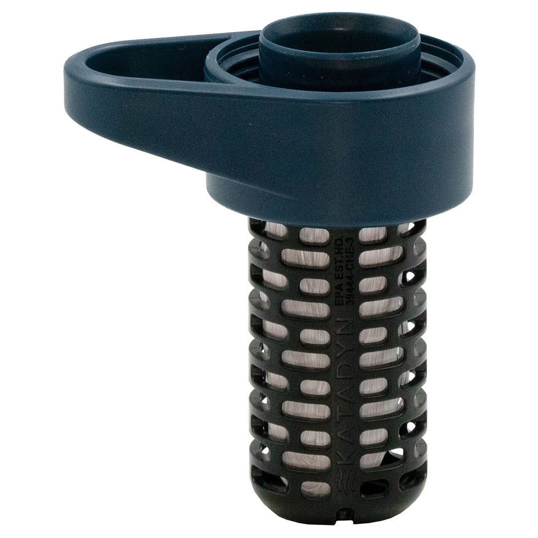 Katadyn BeFree Replacement Cartridge vervangend waterfilterelement in het blauw met zwart