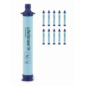 LifeStraw Personal blauw buisvormig outdoor drinkwater filter om direct uit natuurlijke bronnen te drinken 2