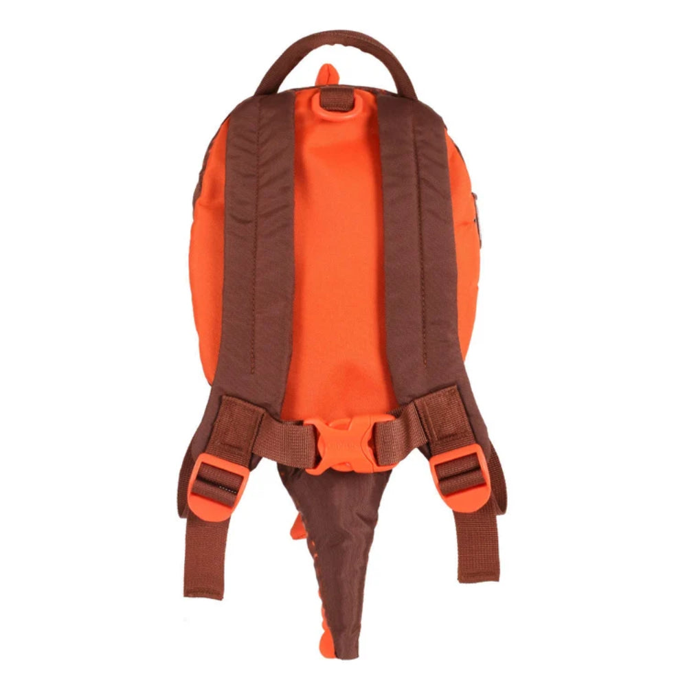 LittleLife Animal Toddler Backpack dinosaurus kinderrugzak in groen met veiligheidstuigje en handige ritssluiting 3