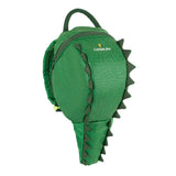 LittleLife Animal Toddler Backpack krokodil kinderrugzak in groen met veiligheidstuigje en handige ritssluiting