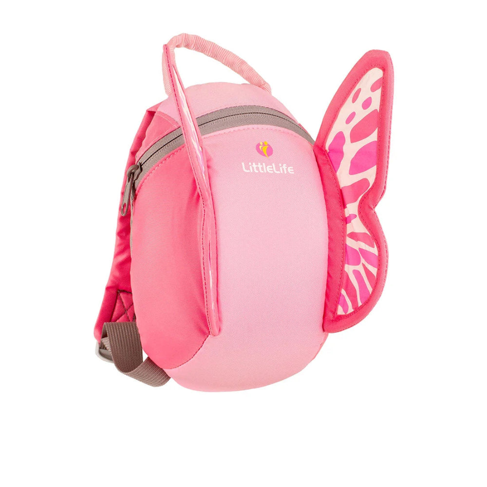 LittleLife Animal Toddler Backpack veilige en comfortabele peuterrugzak met speels dierenthema en verstelbare schouderbanden butterfly