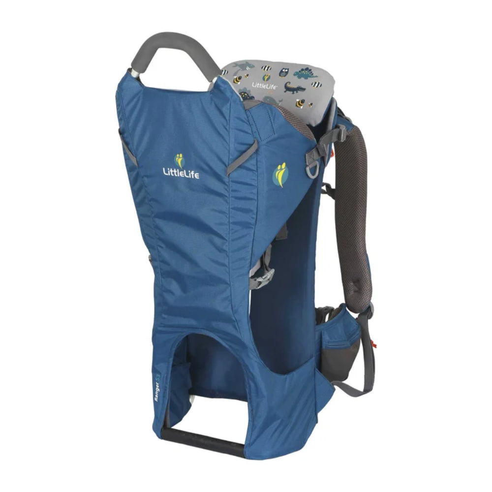 Little Life Ranger S3 Child Carrier kinderdrager in het blauw met een comfortabel draagsysteem en verstelbaar kinderzitje 2