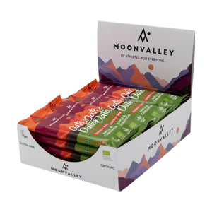 Moonvalley EKO Oats & dates apple & cinnamon biologische haverreep met appel en kaneel