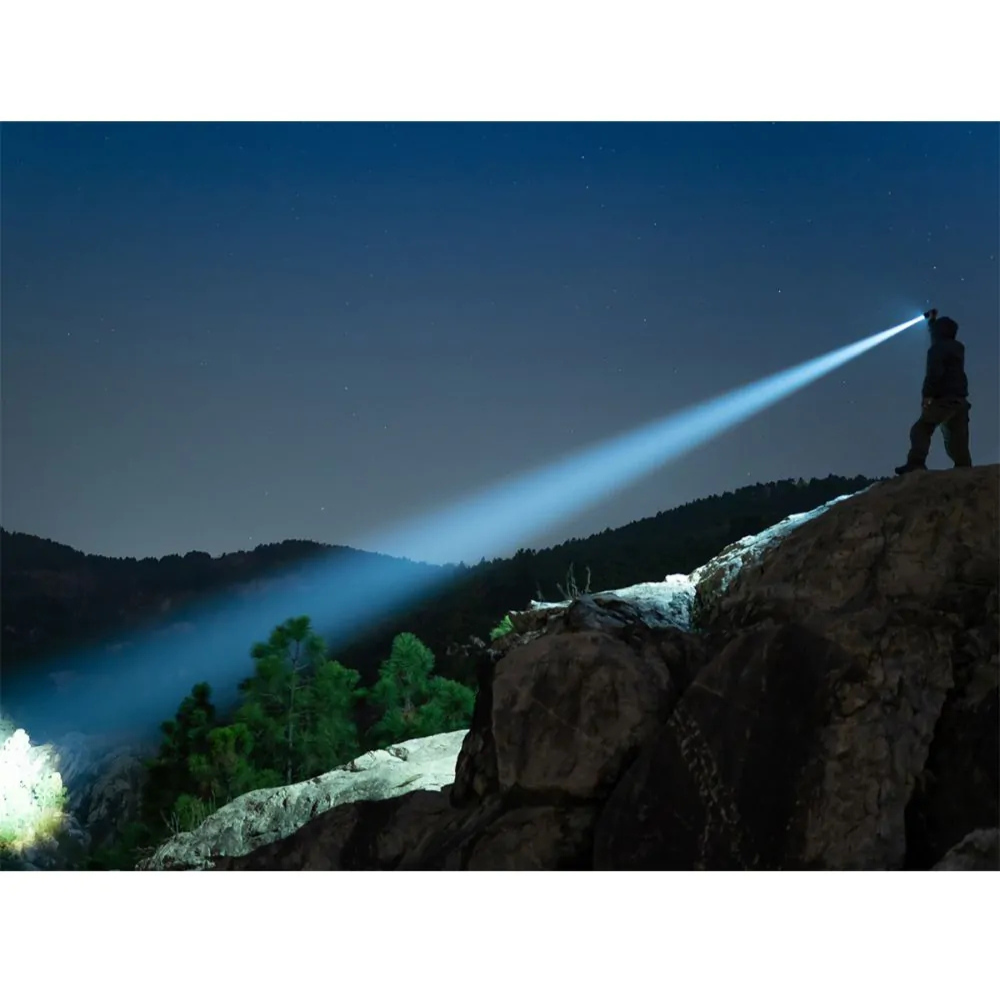 Olight krachtige en compacte LED zaklamp met oplaadbare batterij en sterke lichtbundel voor outdoor en noodgevallen