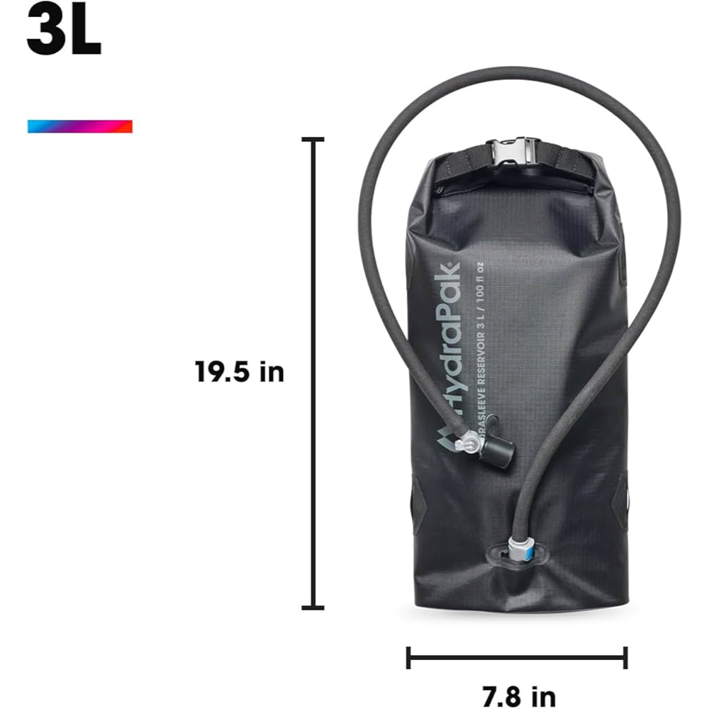 Hydrapak - Hydrapak • HydraSleeve Reservoir 3L Chasm Black • Hydratatiezak