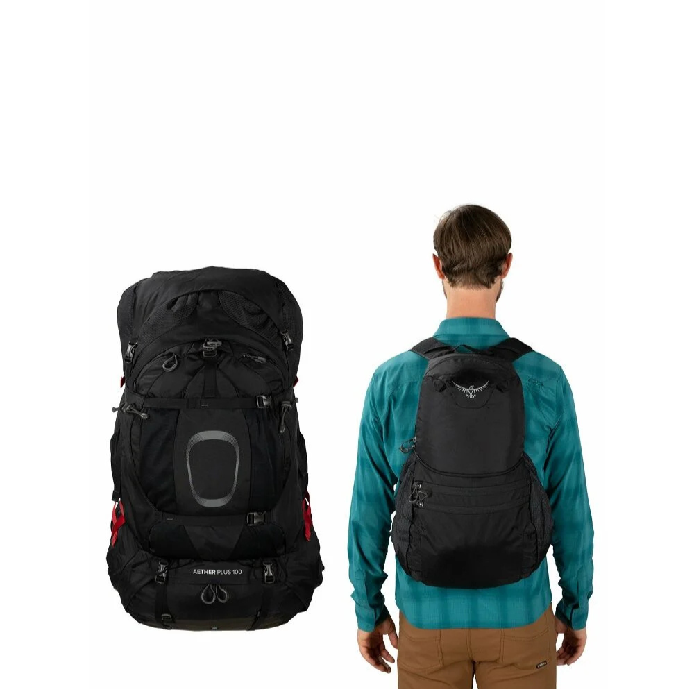 Aether Plus 85 Black L-XL - Outdoor Food
