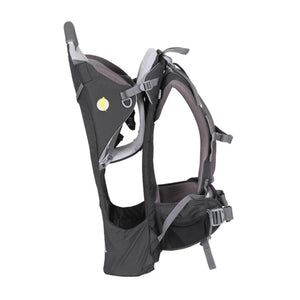 Ranger S3 Child Carrier kinderdrager in de kleur zwart met een comfortabel draagsysteem en verstelbare kinderzitje 3
