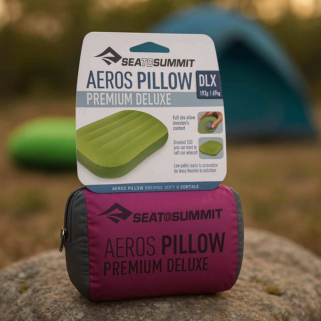 Sea to Summit | Aeros Premium  Hoofdkussen | Magenta