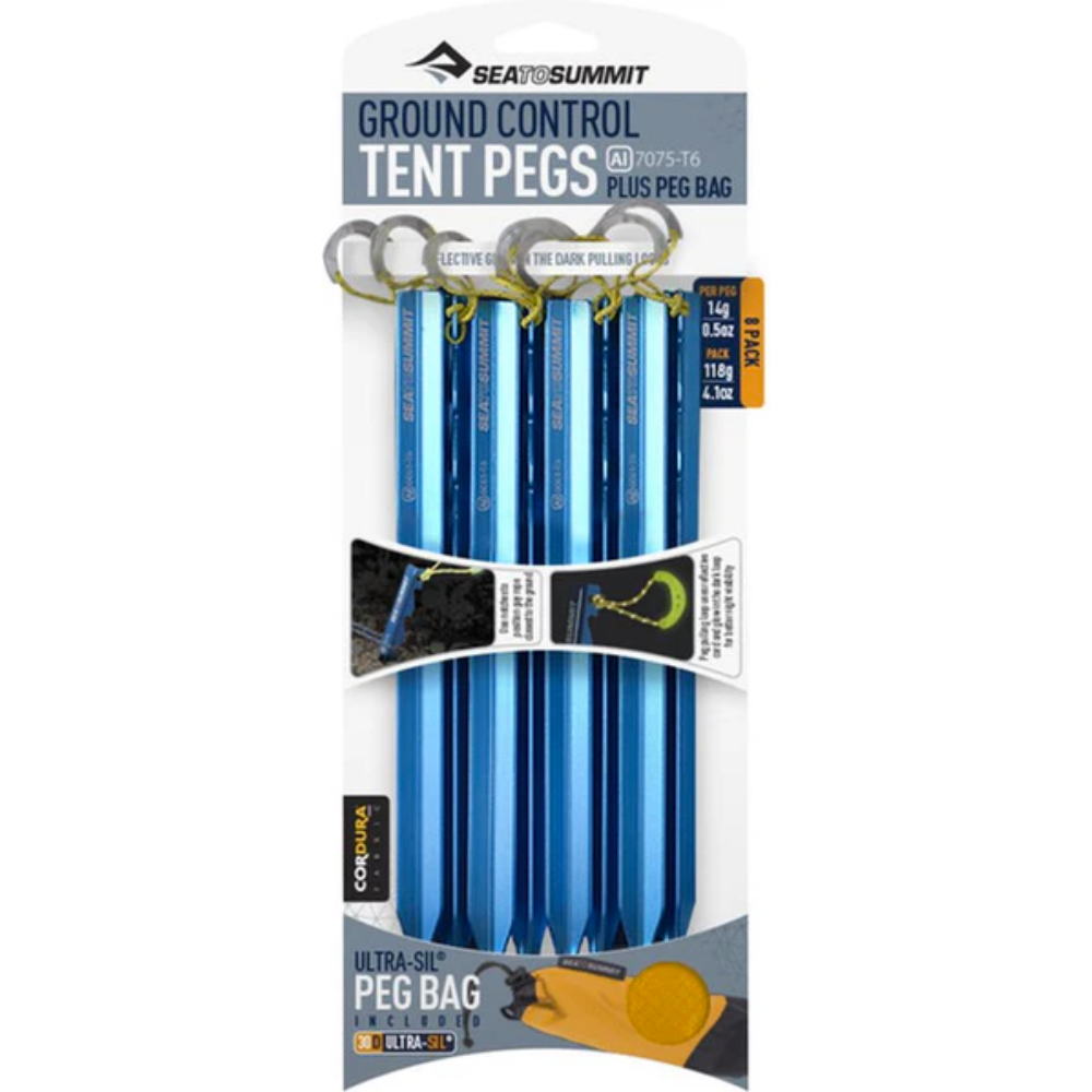 Sea to summit Ground Control Herring Blue 8 Pack