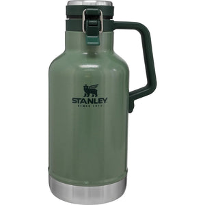 Stanley Classic Vacuum Growler 1,9L groene roestvrijstalen bierkan met stevig handvat en schroefdop