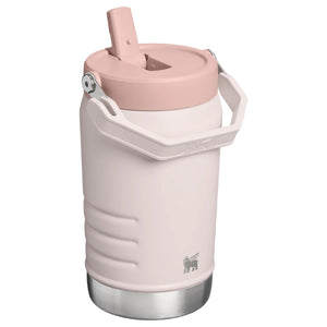 Stanley Iceflow Flip Straw Tumbler 1,18L paarse roestvrijstalen isolatiebeker met handvat en rietje