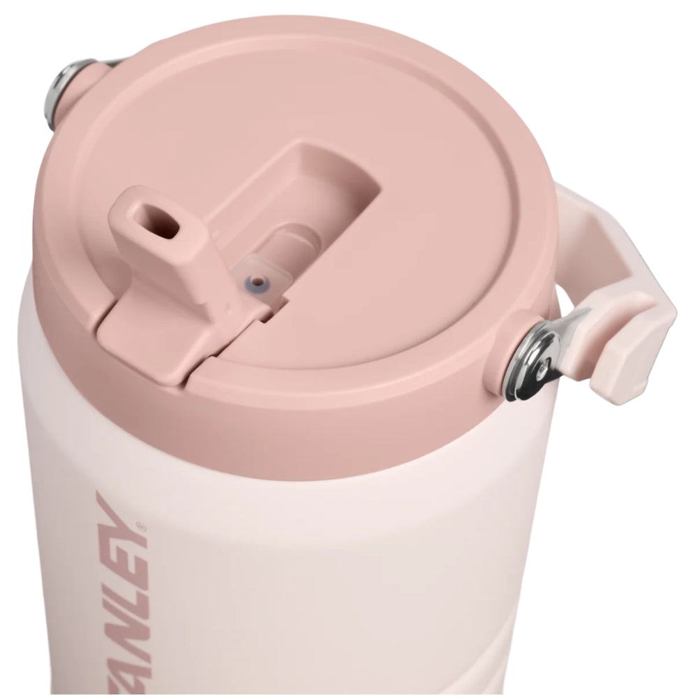 Stanley Iceflow Flip Straw Tumbler 1,18L paarse roestvrijstalen isolatiebeker met handvat en rietje