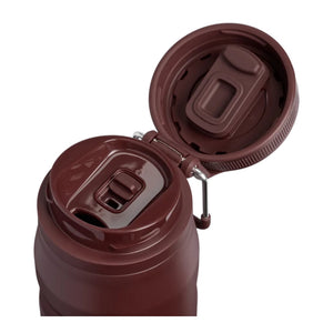 Stanley Iceflow TwistFlip thermosbeker in de kleur coffee met een inhoud van 0,71 liter en handige draaidop dop