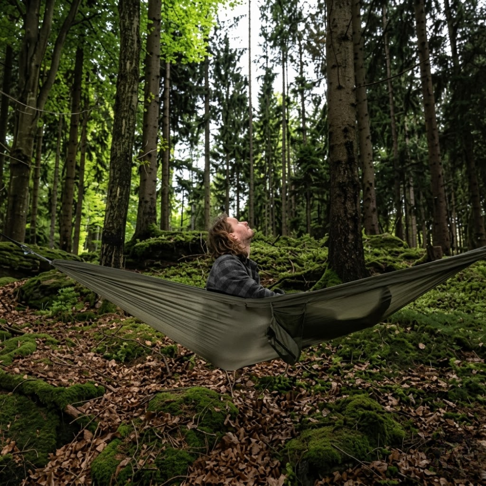 
Travel Hammock, Cypress green
1