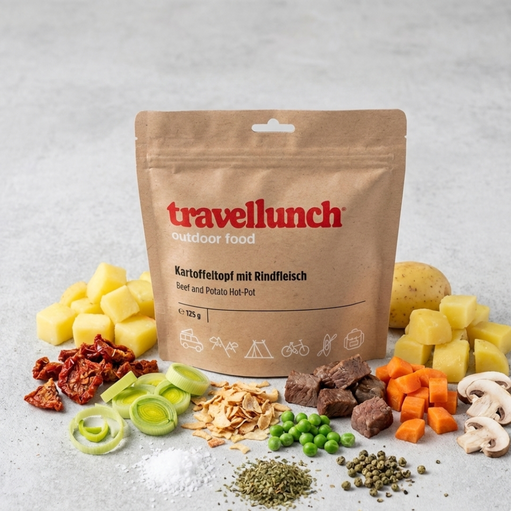 Travellunch • Beef & Potato Hotpot • Trekkingmaaltijd