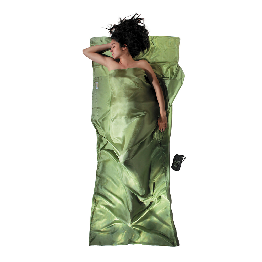 Travelsheet, 100% Silk, Insectshield, vine