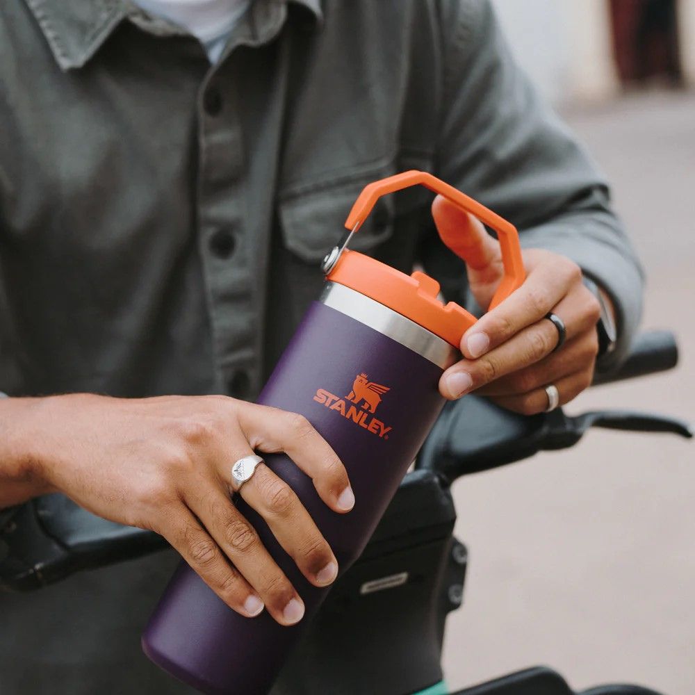 Stanley | The IceFlow Flip Straw Tumbler 0,89L NEW | Thermosfles | Plum