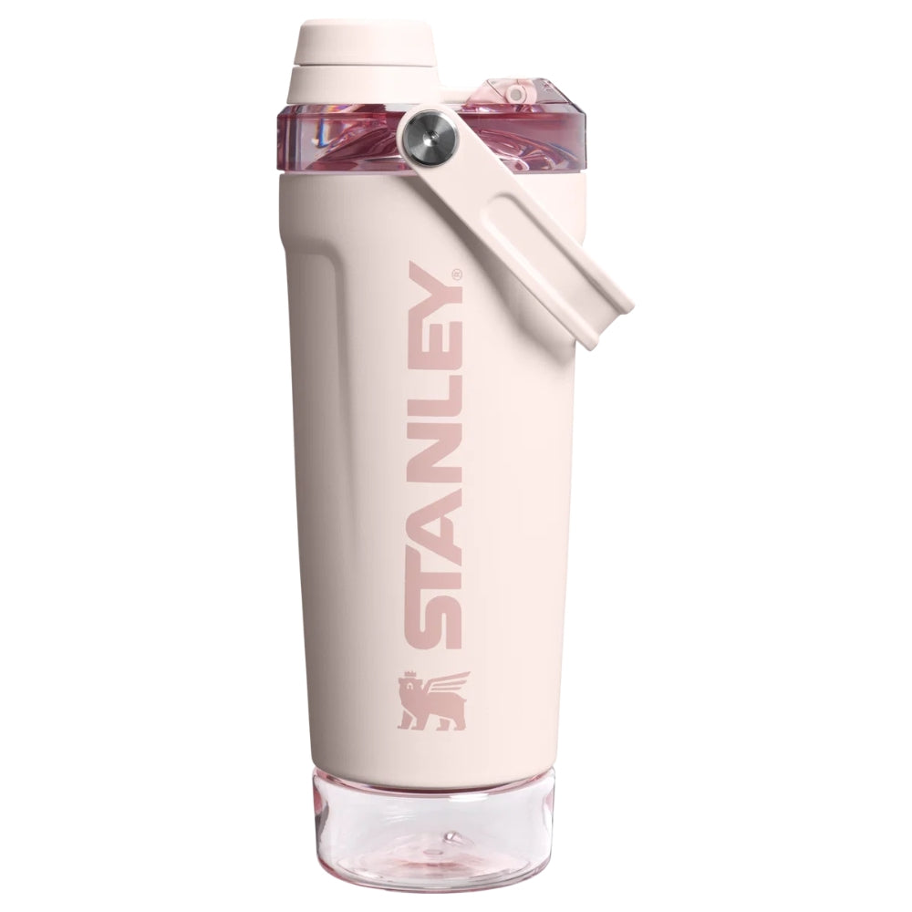 Vitalize Shaker Bottle lekvrije eiwitshaker met maataanduiding, mengbal en schroefdop, inhoud 0,59 liter