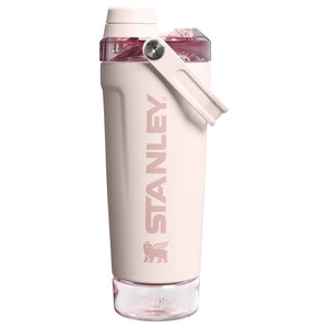 Vitalize Shaker Bottle lekvrije eiwitshaker met maataanduiding, mengbal en schroefdop, inhoud 0,59 liter