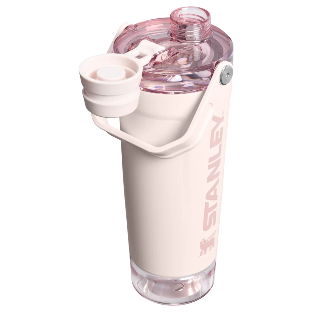 Vitalize Shaker Bottle lekvrije eiwitshaker met maataanduiding, mengbal en schroefdop, inhoud 0,59 liter