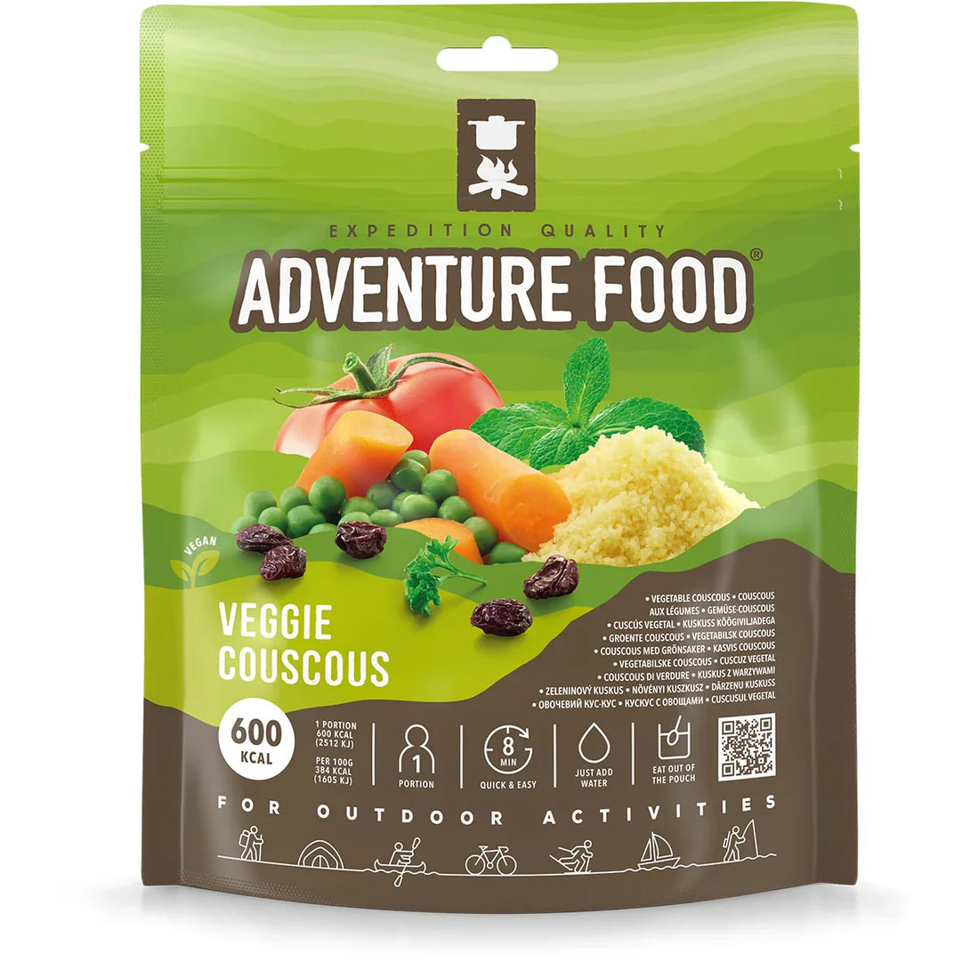 Adventure Food - Vegetarisch Variatiepakket - Outdoor Food
