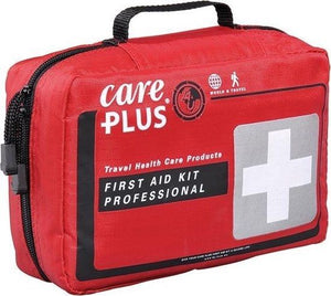 Rode Care Plus First Aid Kit Professional EHBO-doos voor reizigers met een wit kruis op de voorkant.