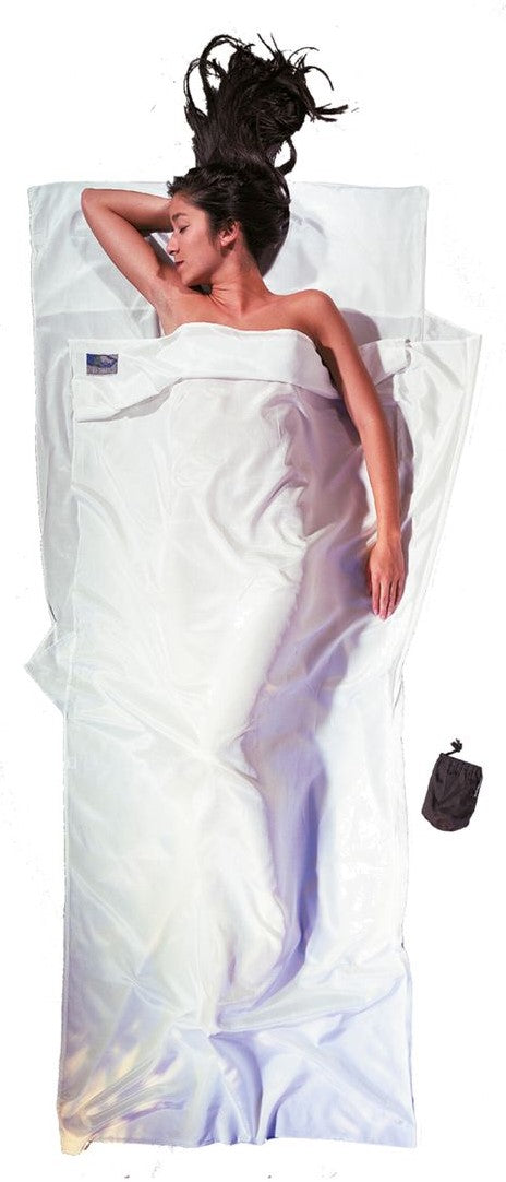Kompakter Seide-Baumwolle-Schlafsack-Inlett - Cocoon