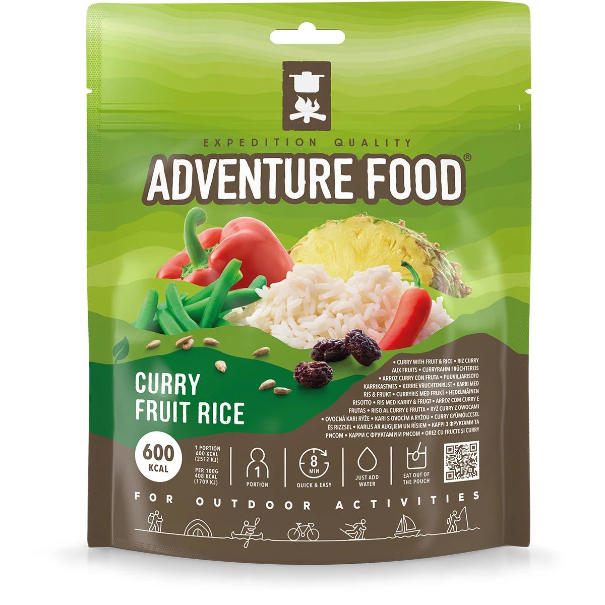 Adventure Food Curry Fruit Rice