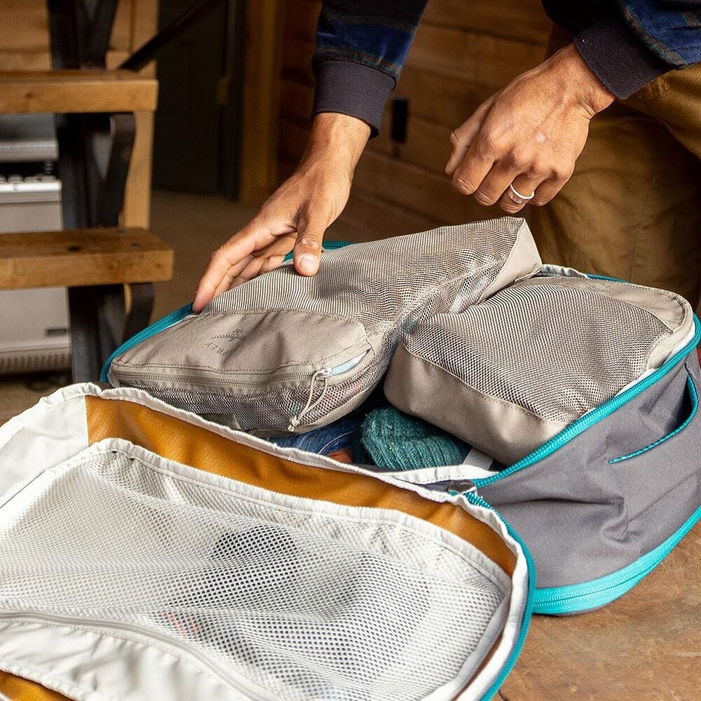 Daylite Packing Cube Set Tan Concrete - Outdoor Food