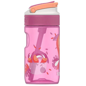 Kambukka Lagoon drinkfles van 400ml met handige tuitdeksel, rietje en draaglus voor kinderen en onderweg