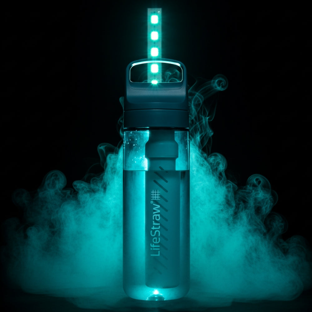 LifeStraw Go 2.0 waterfilterfles 650ml in Laguna Teal uitvoering voor op reis
