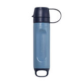 Handig Mountain Blue Lifestraw Peak Series Solo waterfilter voor noodpakketten en outdoor.